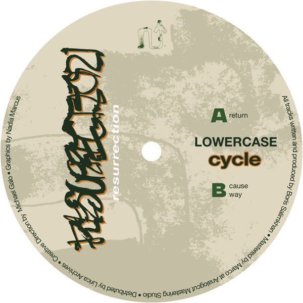 LOWERCASE - cycle, side B